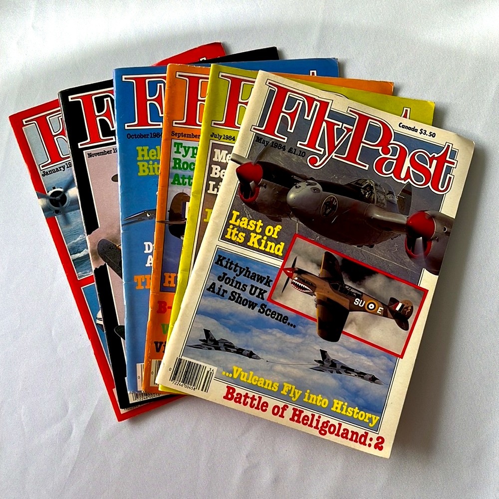 Vintage Fly Past Aviation Magazines